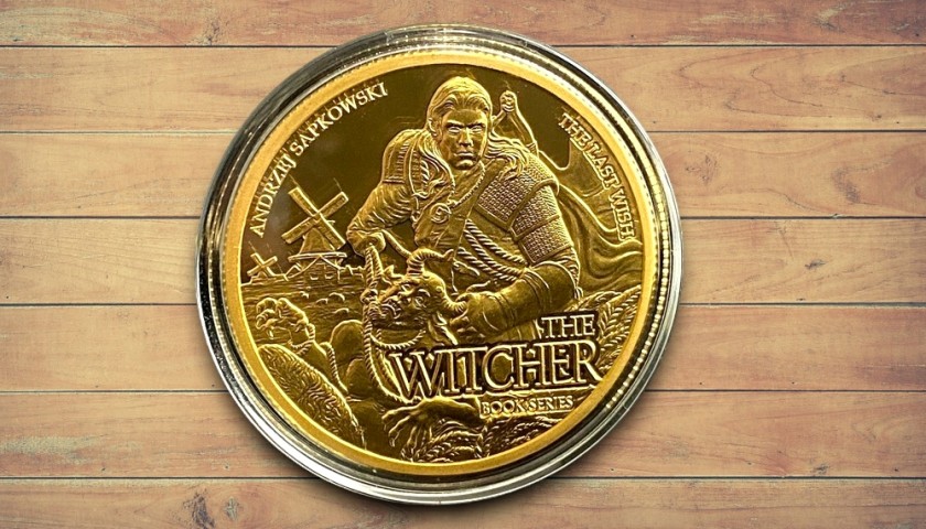 Moneta oro "The Witcher" in edizione limitata 