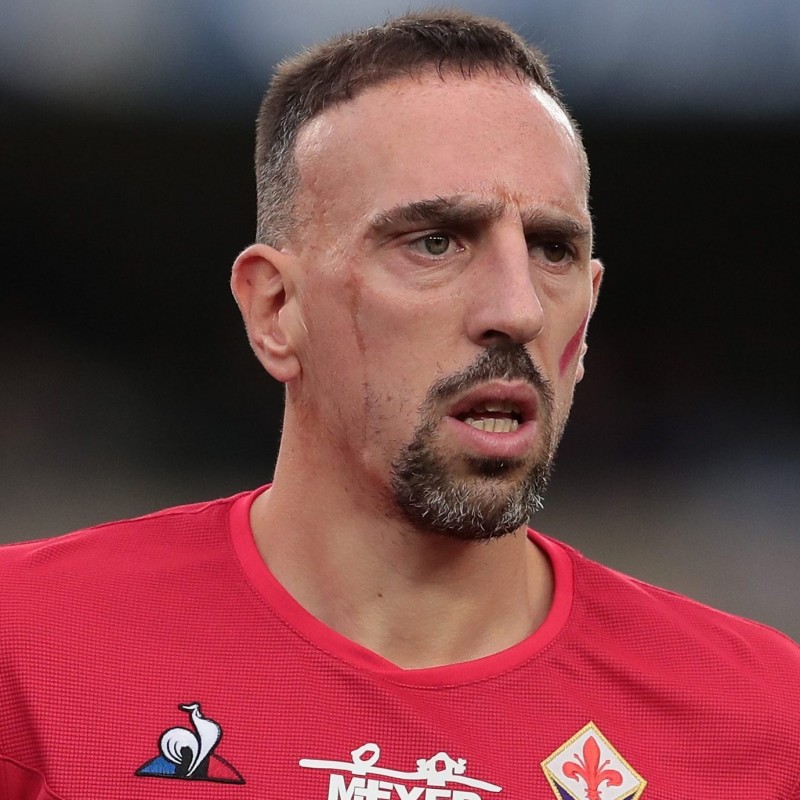 Ribery's Fiorentina Match Shirt, Serie A 2019 /20