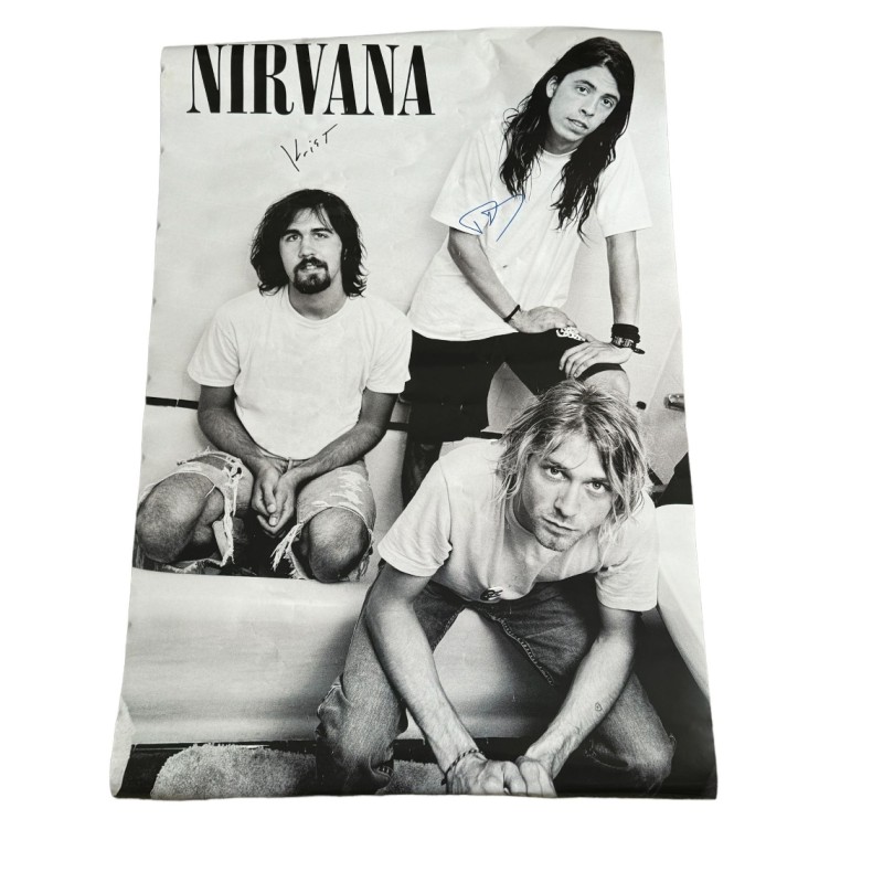 Poster firmato dei Nirvana