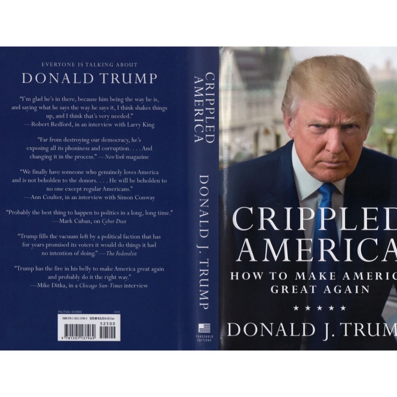 Autobiografia - Autografata dal Presidente Donald Trump