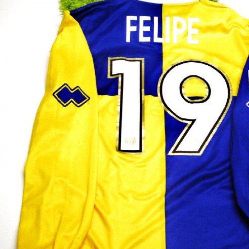 Parma match worn shirt, Felipe, Serie A 2013/2014