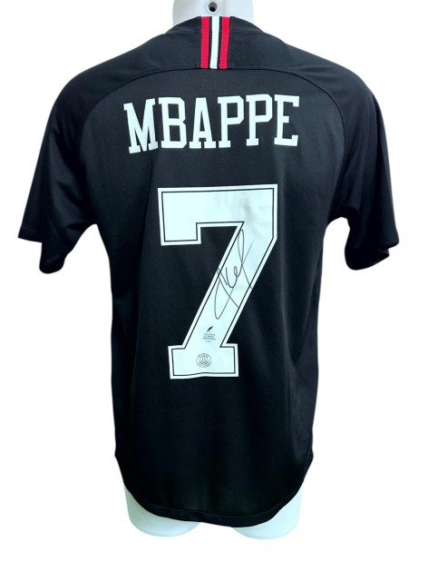 Mbappe's Paris Saint-Germain Signed Official Shirt, 2018/19