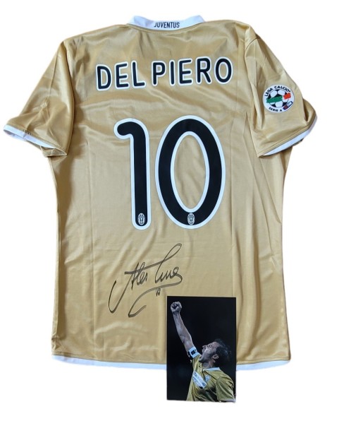  Maglia gara Del Piero, Reggina vs Juventus 2009 - Autografata