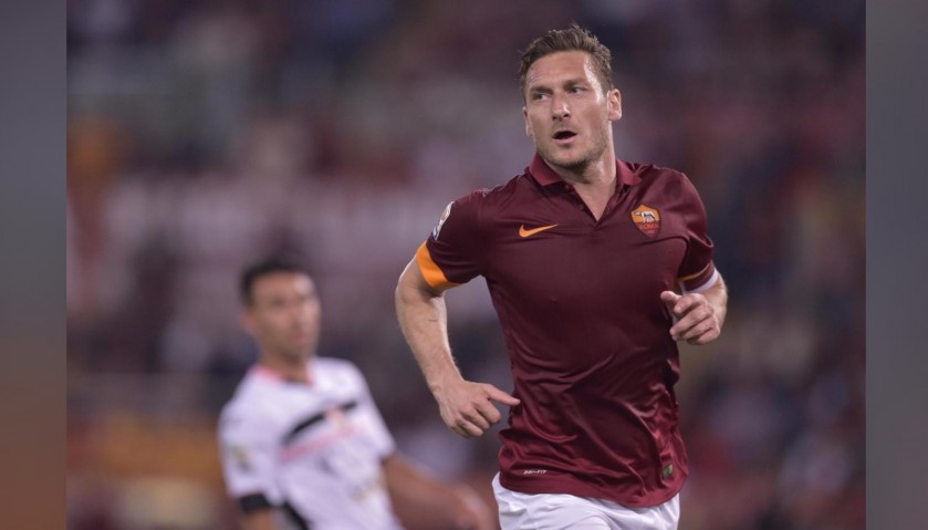 Totti's Authentic Roma Signed Shirt, 2014/15