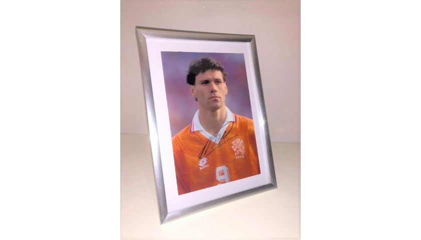 Marco van Basten Signed Photograph