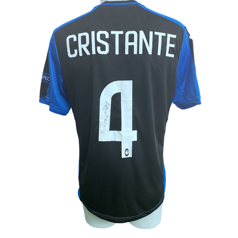 Cristante's Match Signed Shirt, Atalanta vs Dortmund, EL 2018 