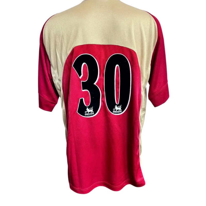 Portsmouth vs Inter Match-Worn Shirt, 2005