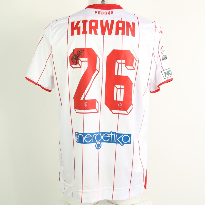 Maglia Kirwan unwashed Padova vs Giana Erminio 2023 - Autografata