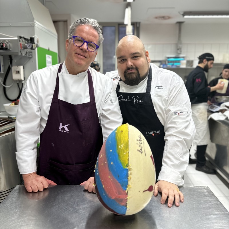 Receive an Exclusive Ernst Knam Easter Egg Created with Chef Daniele Rossi