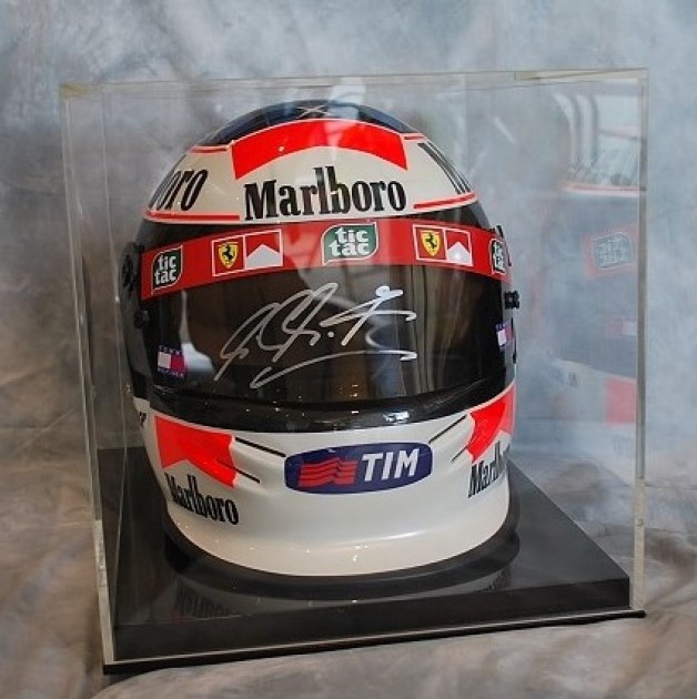 Official Replica Michael Schumacher 1999 Helmet, signed on Visor