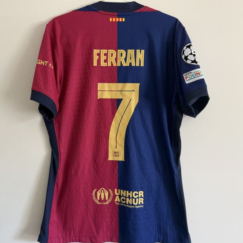 Maglia gara FC Barcelona Laliga Ferran Torres, 2023/24