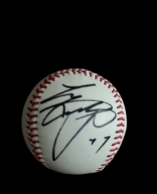 Shohei Ohtani Baseball firmato