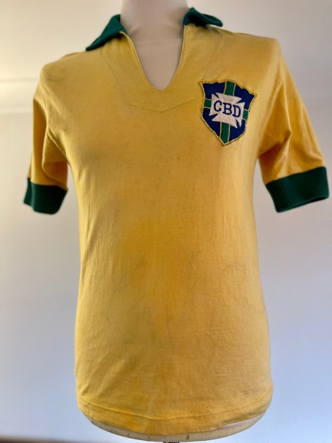 Pele Brazil 1962/1963 Match Worn Shirt 