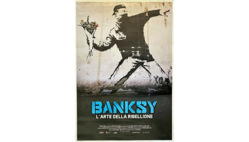 Banksy Poster - "L'arte della ribellione"