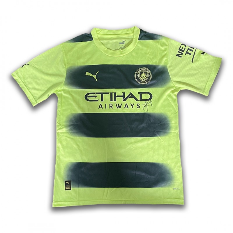 Julian Alvarez's Manchester City Signed Official Shirt
