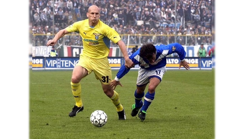 Jaap Stam's Lazio Match Shirt, 2001/02 Season