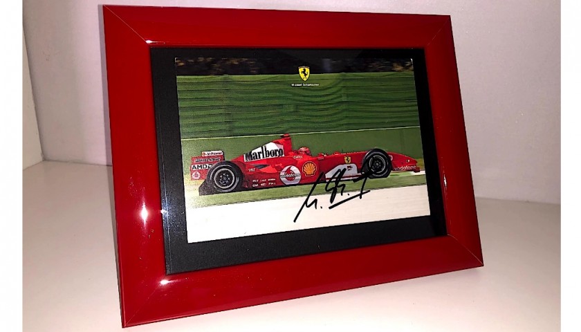 Michael Schumacher Signed Fan Card