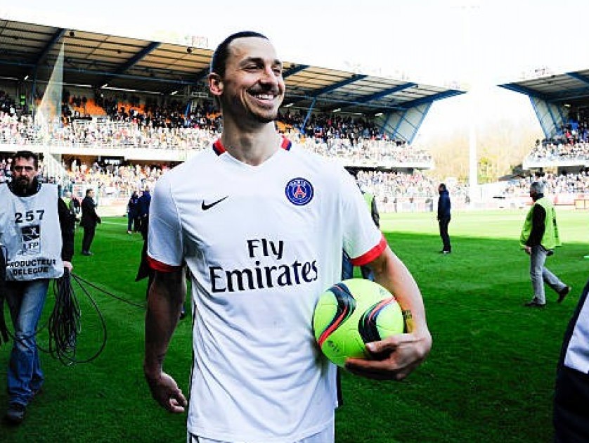 Ibrahimovic's LA Galaxy Signed Match Shirt, 2019/20 - CharityStars