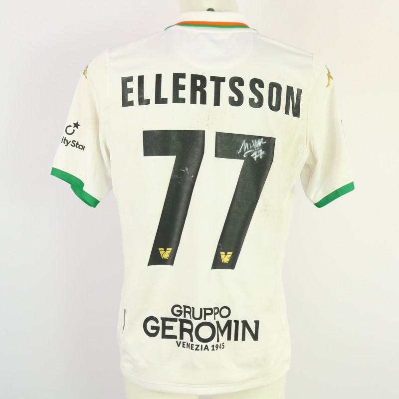 Ellertsson's Unwashed Signed Shirt, Catanzaro vs Venezia 2024