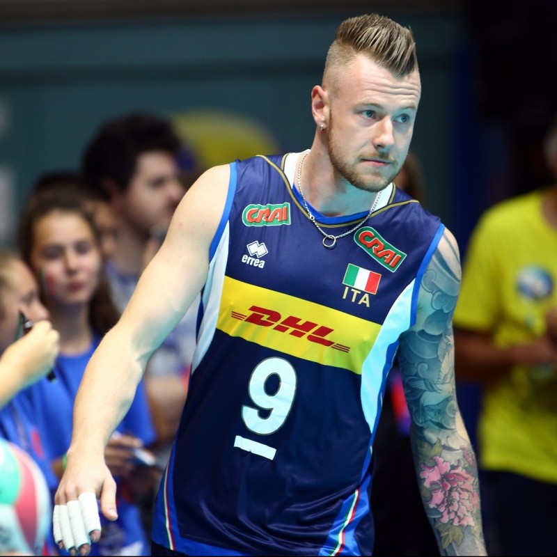 Official Italvolley Vest, 2019 - Signed by Zaytsev 