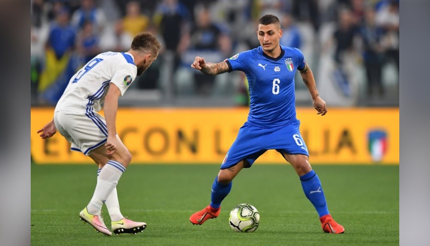 Verratti's Match Kit, Italy-Bosnia 2019