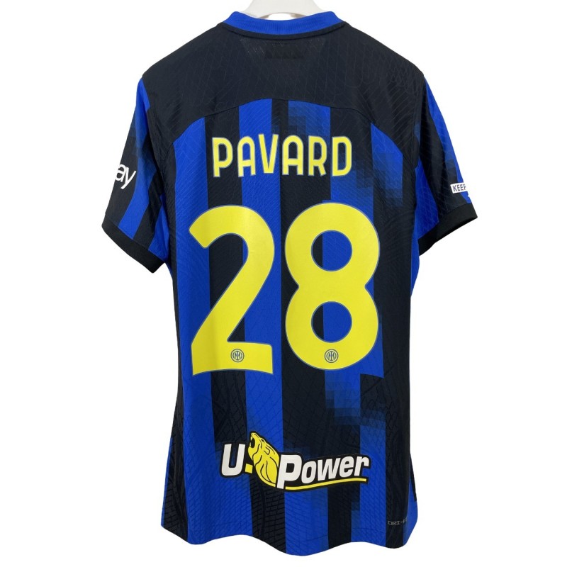 Pavard's Match-Issued Shirt, Inter Milan vs Empoli 2024 - Airmax Dn Limited Edition