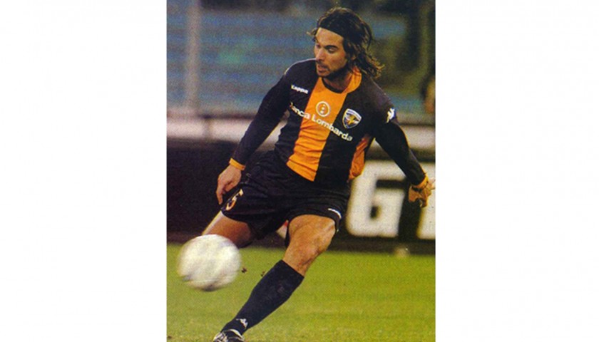 Di Biagio's Worn and Signed Shirt, Lazio-Brescia 2005 
