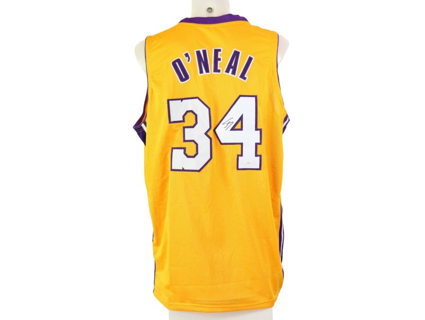 Los Angeles Lakers Official Jersey Signed by Shaquille O'Neal