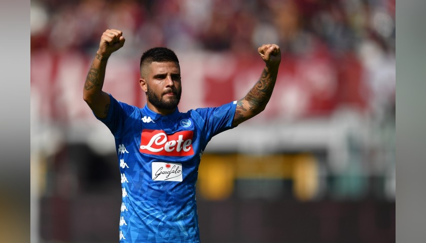 Insigne's Napoli Worn and Signed Shirt, 2018/19 