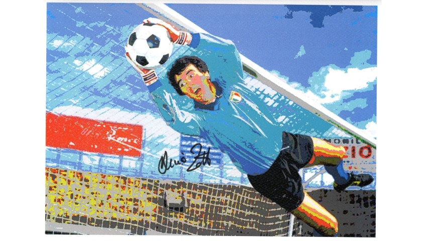 "Dino Zoff" by Gabriele Salvatore - Signed by Dino Zoff