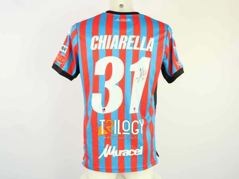 Maglia Chiarella unwashed Catania vs Benevento 2024 - Autografata