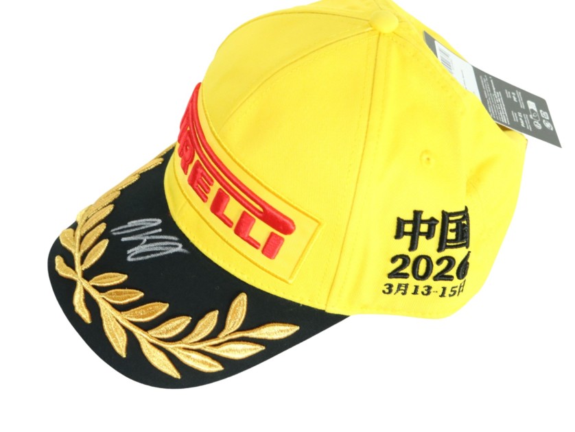 Pirelli Podium 1st Place GP Shangai 2026 Official Cap - Signed by