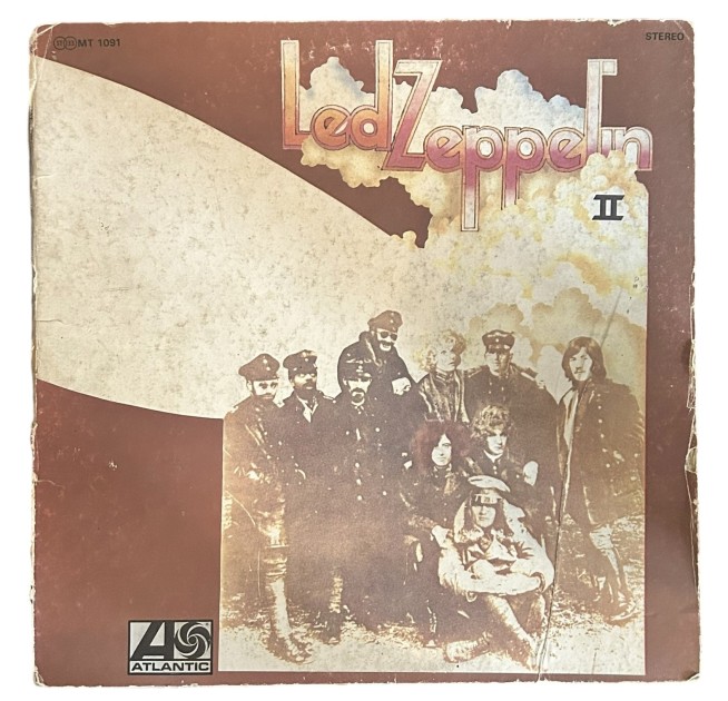 LP in vinile firmato Led Zeppelin II