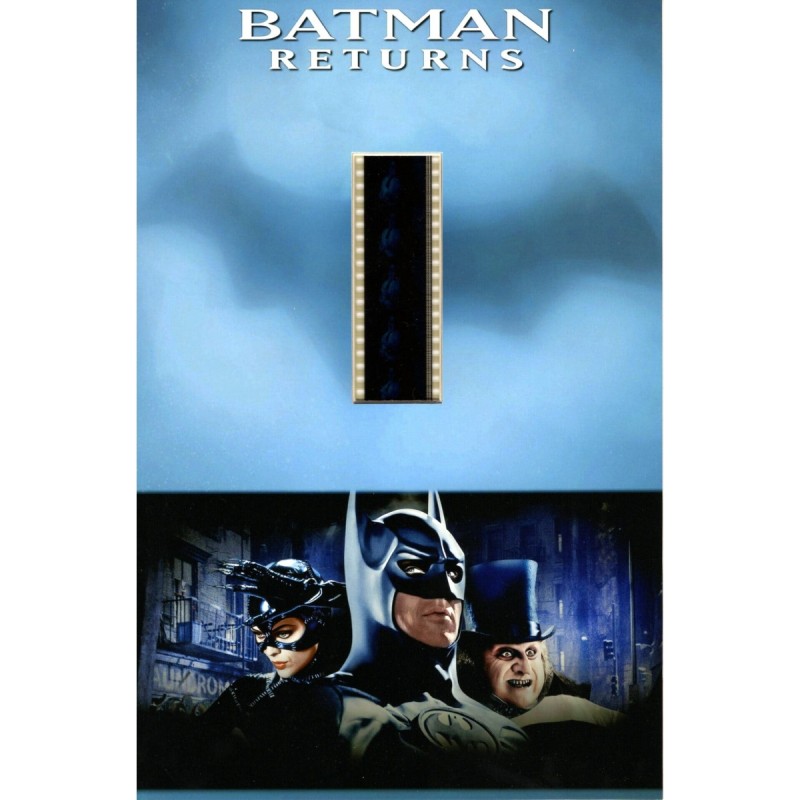 Maxi Card con frammenti originali della pellicola Batman Returns