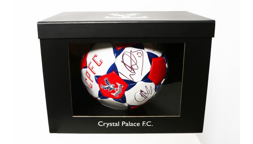 Crystal Palace Match Football Signed by the 17|18 CPFC Squad