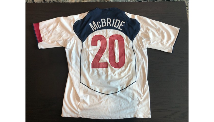 McBride Match Worn 2004 USA Shirt 