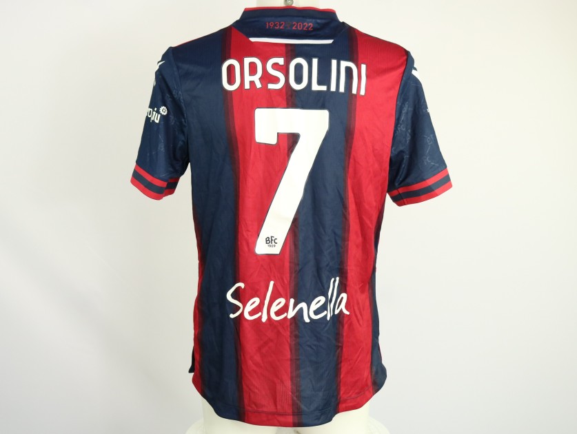Orsolini Unwashed Shirt, Hellas Verona vs Bologna 2021