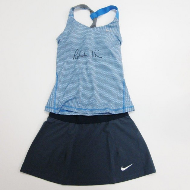 Roberta Vinci match tennis outfit worn and signed