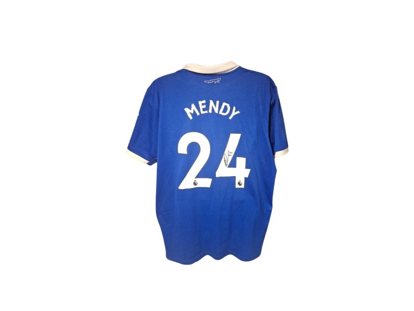 Maglia ufficiale firmata da Nampalys Mendy Leicester City 2022/23