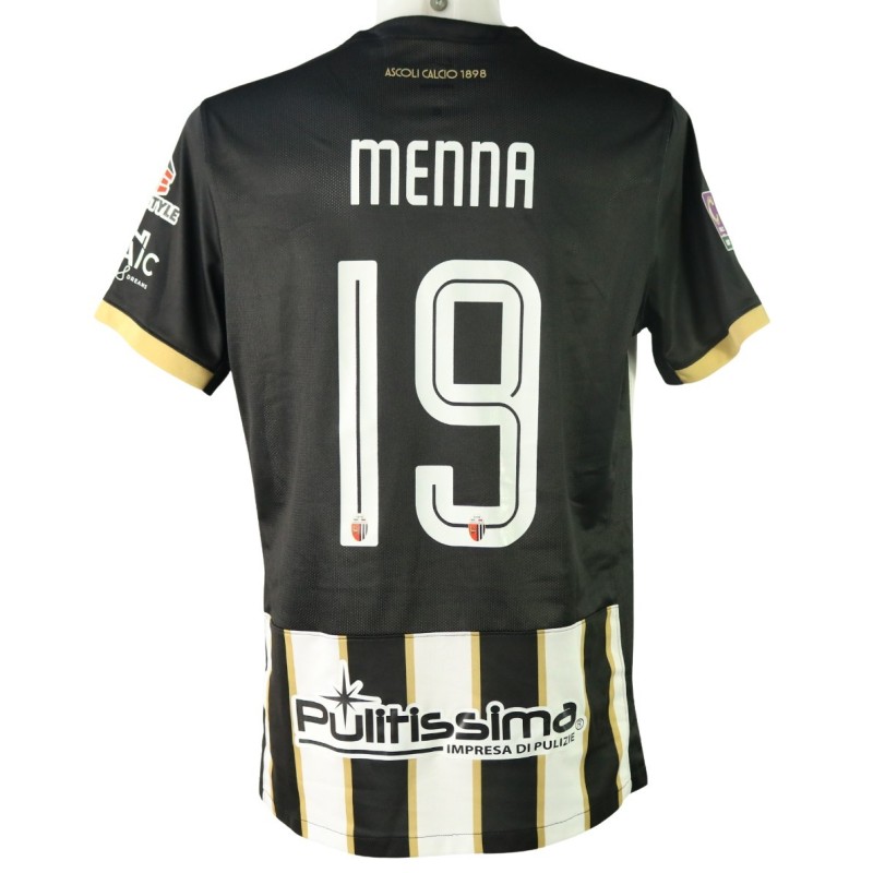 Maglia Menna unwashed Ascoli vs Rimini 2024