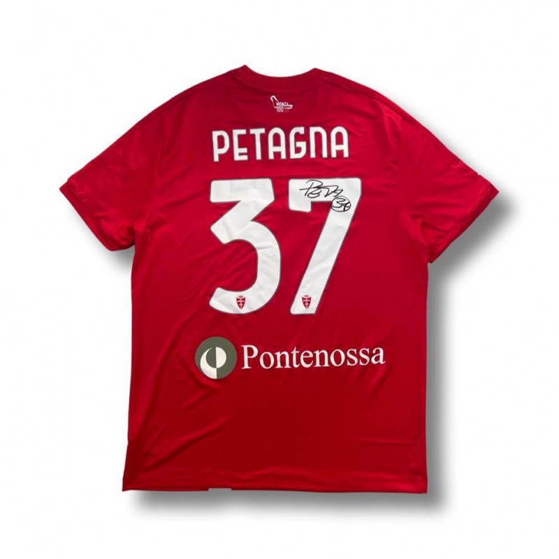 Andrea Petagna's AC Monza 2021/22 Signed Shirt