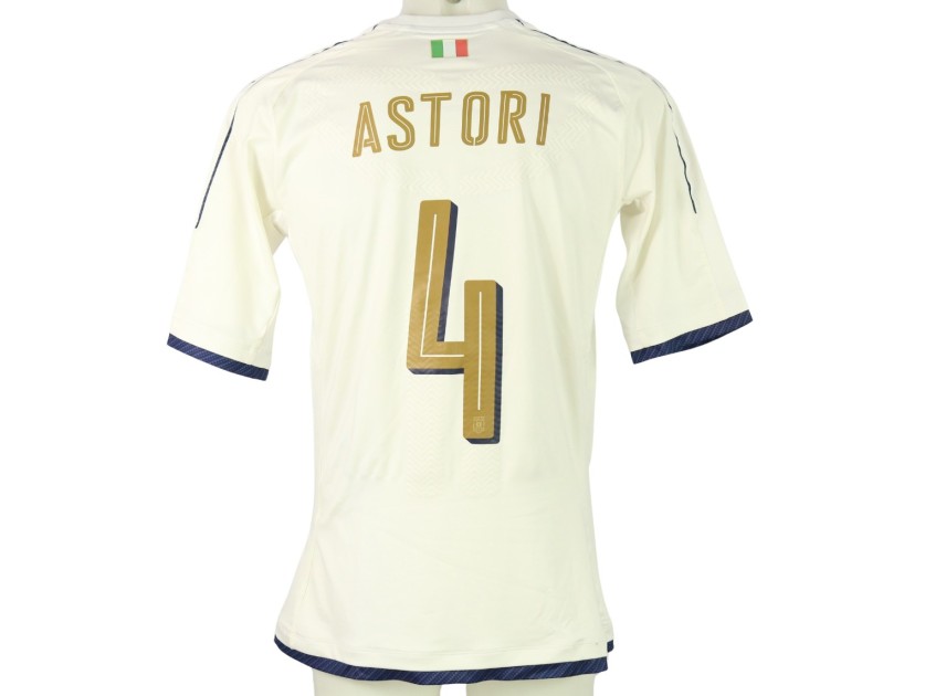 Astori's Match Shirt, Italy vs France 2016