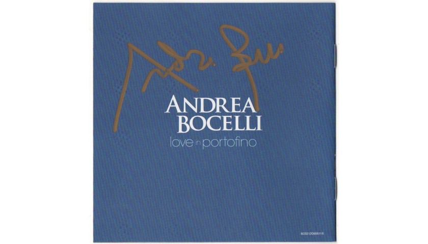 "Love in Portofino" - Andrea Bocelli Signed Album
