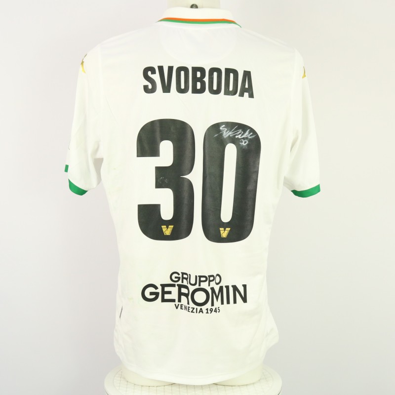 Maglia Svoboda unwashed Venezia vs Feralpisalò 2024 "Team E1 Drogba" - Autografata