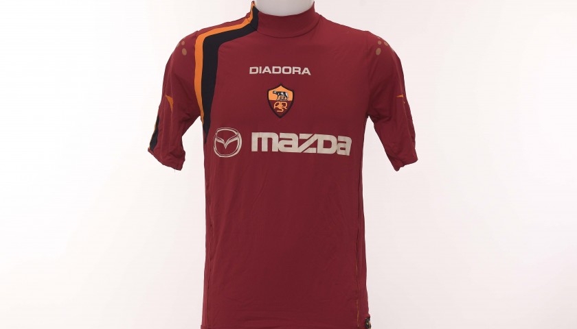 Francesco Totti's AS Roma Signed Shirt, 2004/2005 