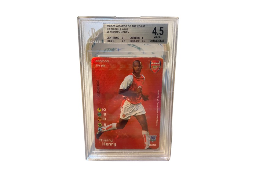 Wizard of the Coast 2002/03 - Thierry Henry #2 Foil - Football Champions