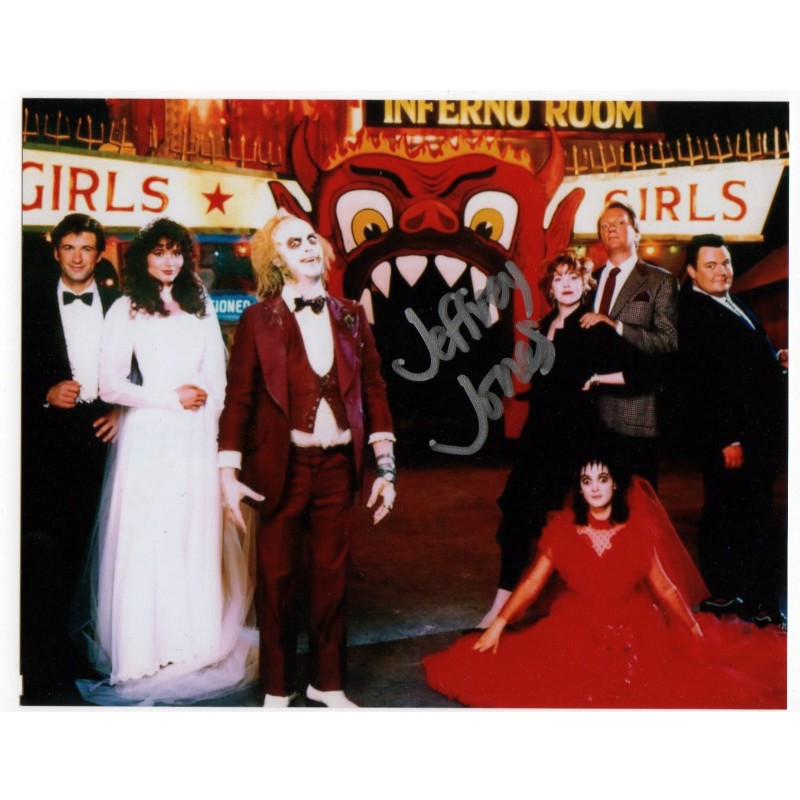 Beetlejuice - Fotografia autografata da Jeffrey Jones