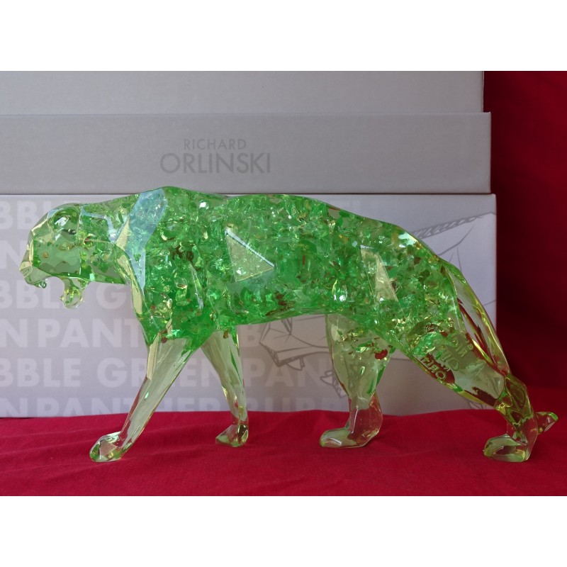 "Panther (Green)" by Richard Orlinski
