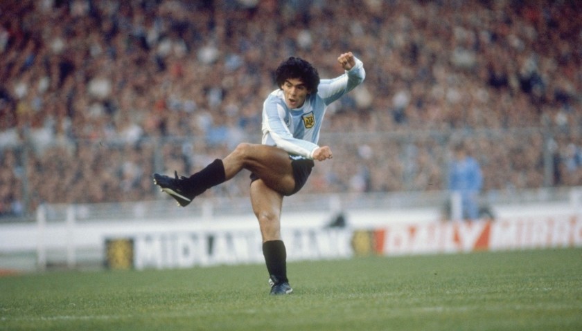 Maradona's Match-Worn Puma Cleats, 1982/83 Season