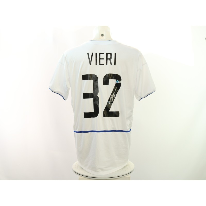 Replica della maglia dell'Inter firmata da Christian Vieri